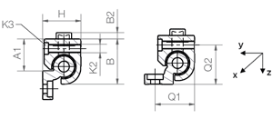 Roller bearing and roller guide