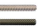 Steep-threaded spindles