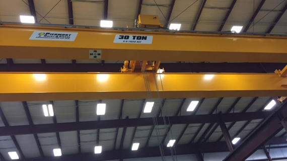 Double-girder crane system