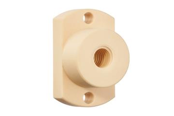 dryspin® flange lead screw nut with spanner flat, thermoplastic ACME, J350FRI