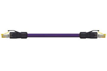 Harnessed CAT5e Cables, PVC Oil-resistant, Connector A: Phoenix Contact RJ45, Connector B: Phoenix Contact RJ45