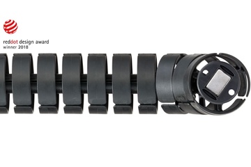 Cadena portacables OCR con clips de montaje magnéticos
