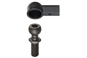Angled ball and socket joint, WGRM LC, low cost, igubal®