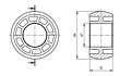 JEM-17-17-SP technical drawing