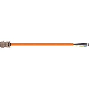 readycable® servo cable, suitable for Delta, A2B-3-1.5-xx, base cable PVC 10 x d