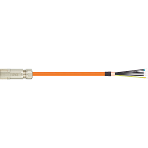 readycable® servo cable, suitable for Harmonic Drive, APC2-10-6M23-B-B0-0-xxx-00, base cable PUR 10 x d