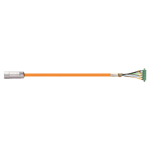 readycable® motor cable suitable for Kollmorgen / Danaher Motion 102575 (5 m), base cable, PVC 15 x d