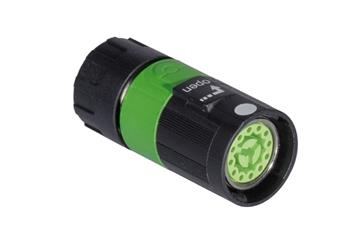 Conector de señal Springtec 615 de 12 polos con anillo de fijación