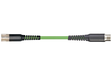 readycable® cable de realimentación conforme al estándar de Allen Bradley 2090-CFBM7E7-CEAFxx, cable de acoplamiento PUR 7,5 x d