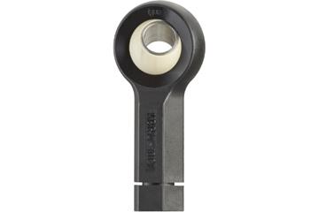 Cabeza articulada, igubal® KBLM CL, bola esférica de acero inoxidable e iglidur® W300, mm