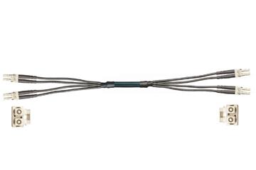 TPE fibre optic cable | glass fibre, connector A: LC, connector B: LC