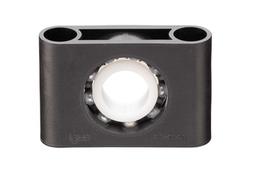 xiros® Kugel-Stehlager, ESTM, starr, Kugeln aus Glas, mm