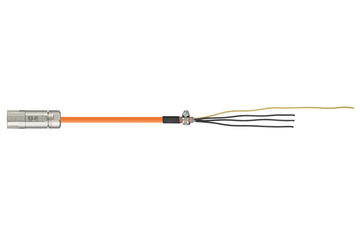 readycable® Leistungsleitung passend zu Siemens 6FX_002-5CG10, Basisleitung, PUR 7,5 x d