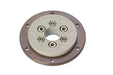 Plato giratorio iglidur®, PRT-02, anillo exterior hecho de iguton G, anillo interno hecho de igldidur® J4