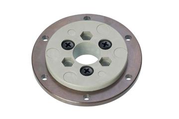 Plato giratorio iglidur®, PRT-02, anillo exterior hecho de plástico iguton G, anillo interior hecho de iglidur® J4, tornillos de plástico