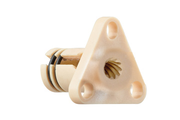 Tuerca de paso largo con valona drylin®, con precarga, JFRM