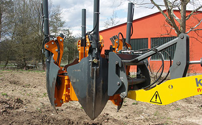 Application arracheuse de mottes