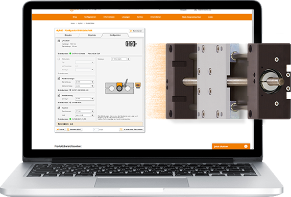 Configurateur de technique d´entraînement drylin