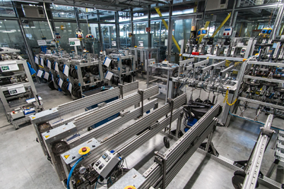 drytech® test laboratory with test rigs for linear applications