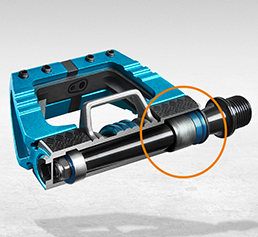 Crank Brothers pedals with igus® plain bearings