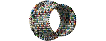 Gleitlager aus vielen verschiedenen Gleitlager-Materialien