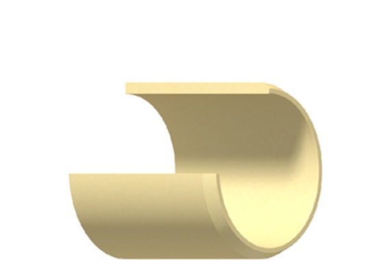 Structure of iglidur® polymer plain bearings