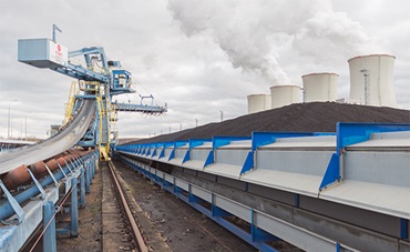 Excavadora de lignito con cadenas portacables de igus®