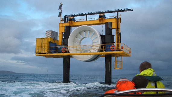 Turbina mareomotriz de Tocardo