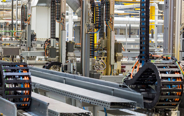 Im Falle eines Kettenbruchs wird die Anlage automatisch gestoppt, wodurch Folgeschäden vermieden werden.