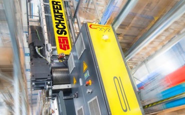 readycable in storage and retrieval units from SSI Schäfer