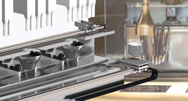 drylin ZLW im Einsatz in der smarten Küche