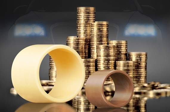 Reduce costs with iglidur® plain bearings