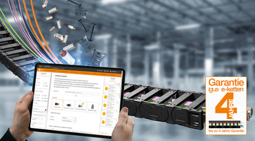 Configuración individual de las cadenas portacables igus®