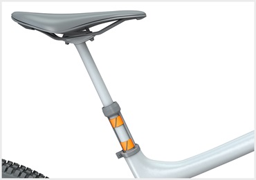 iglidur plain bearing in seat post