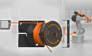 Enrollador de cable e-spool flex 2.0