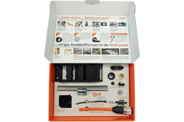 Textilindustrie Musterbox