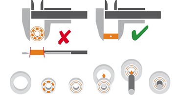 Toleranzen und Einbauempfehlungen für xiros® Kunststoff-Kugellager