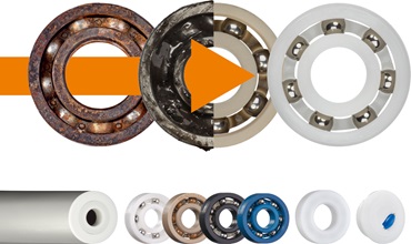 xiros® Kunststoff-Kugellager im Überblick