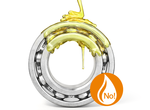 xiros® ball bearings are lubrication-free