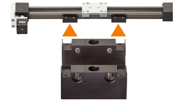 Mounting bracket for drylin® ZLW toothed belt axes
