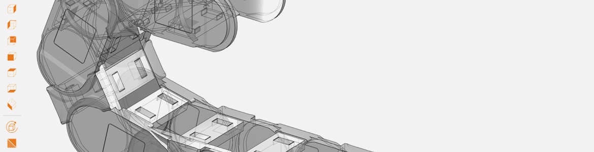 Configurer des chaînes porte-câbles dans le portail CAO 3D