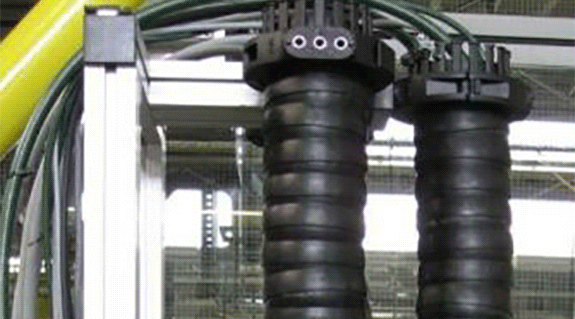 Robot hose and robot cables